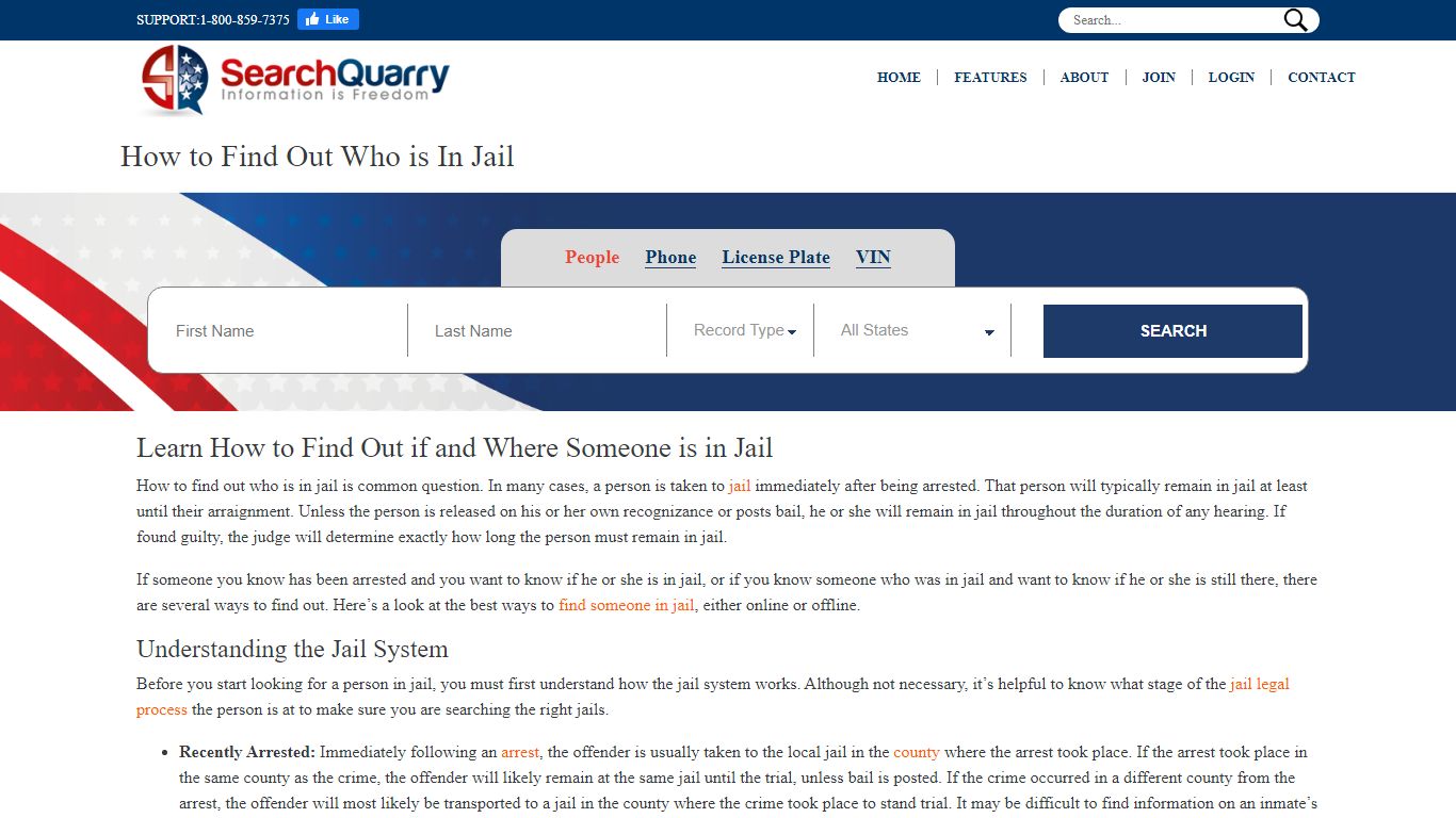 Enter a Name to Find Out Who Is In Jail - SearchQuarry